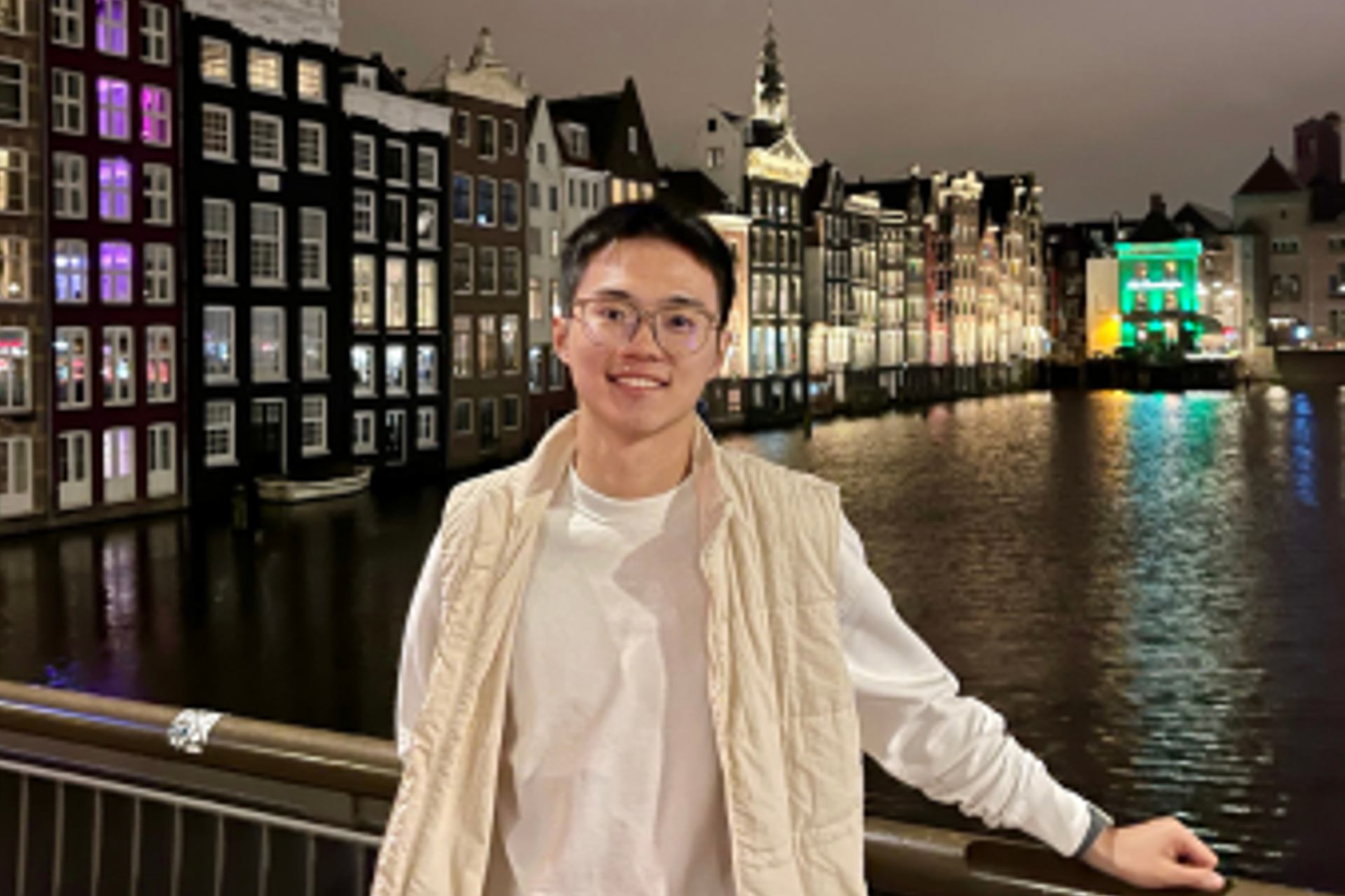 Student Chengxuan Li.