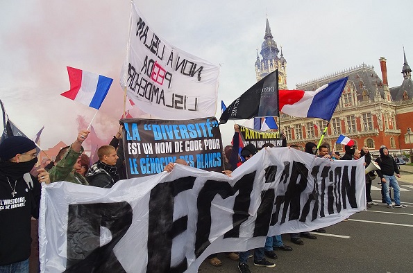Radical right (Europe) A 2015 demonstration of Germanradical right group Pegida (Wikimedia Commons