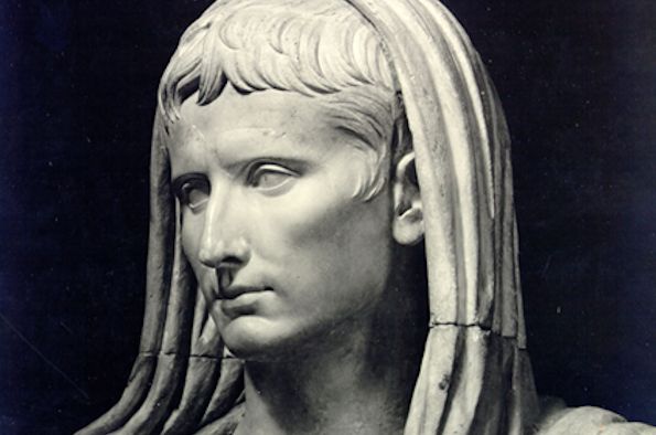 Augustus as pontifex maximus, c. 20 BC, National Museum of Rome