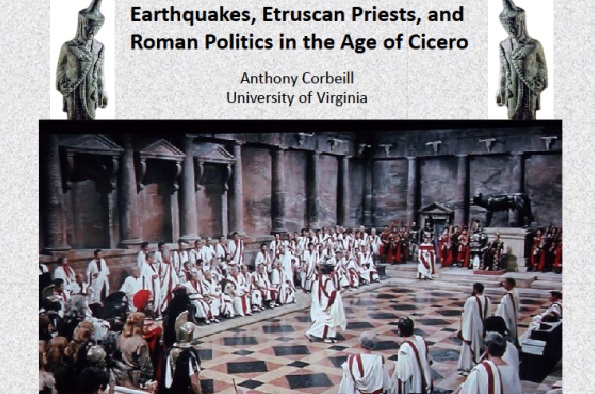 Earthquakes, Etruscan Priests, and Roman Politics in the age of Cicero