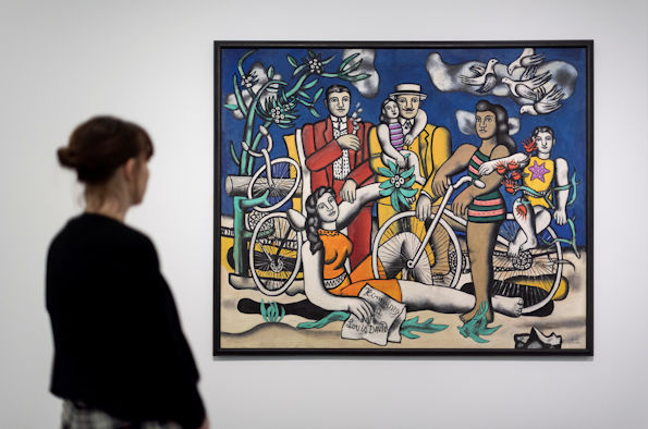 Leisure-Homage to Louis David 1948-1949 by Fernand Léger, on display in Fernand Léger: New Times. New Pleasures at Tate Liverpool from 23 November 2018 to 17 March 2019 © Tate Liverpool, Roger Sinek