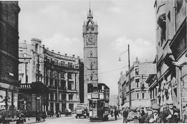 Glasgow postcard 1930s