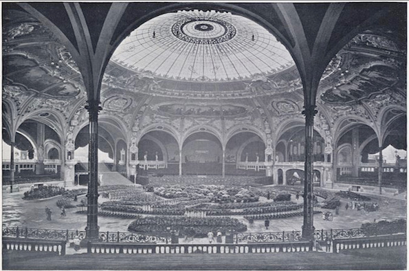 Salle des fêtes of the 1900 Paris World Fair