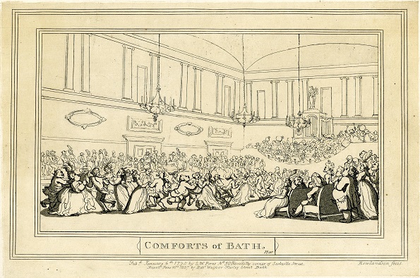 Rowlandson Comforts of Bath