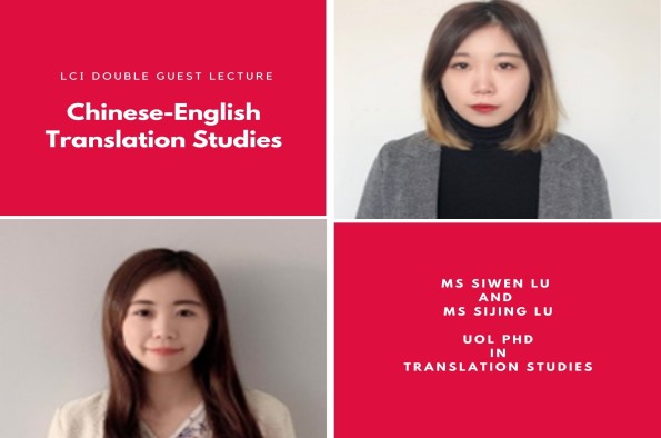Ms Sijing Lu and Ms Siwen Lu Double Online Guest Lecture