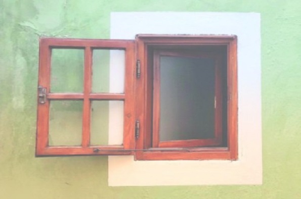 Red window