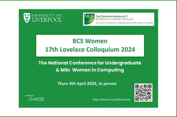 BCS Women Lovelace Colloquium 2024