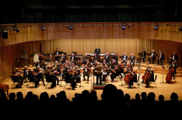 Image of the Orchestra performing 