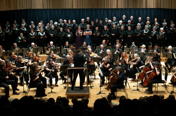 Image of the Liverpool Mozart Orchestra performing on stage