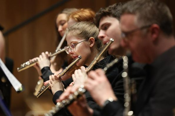Image of the band performing 