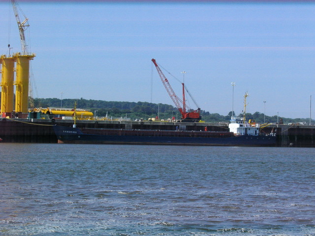 Shipping at Mostyn Docks