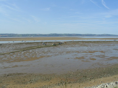 Thurstaston Causeway at half tide